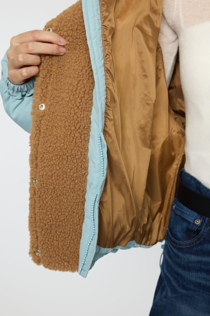 MOUSSY「STAND COLLAR PUFFER ジャケット」|ブルゾン・スタジャン|