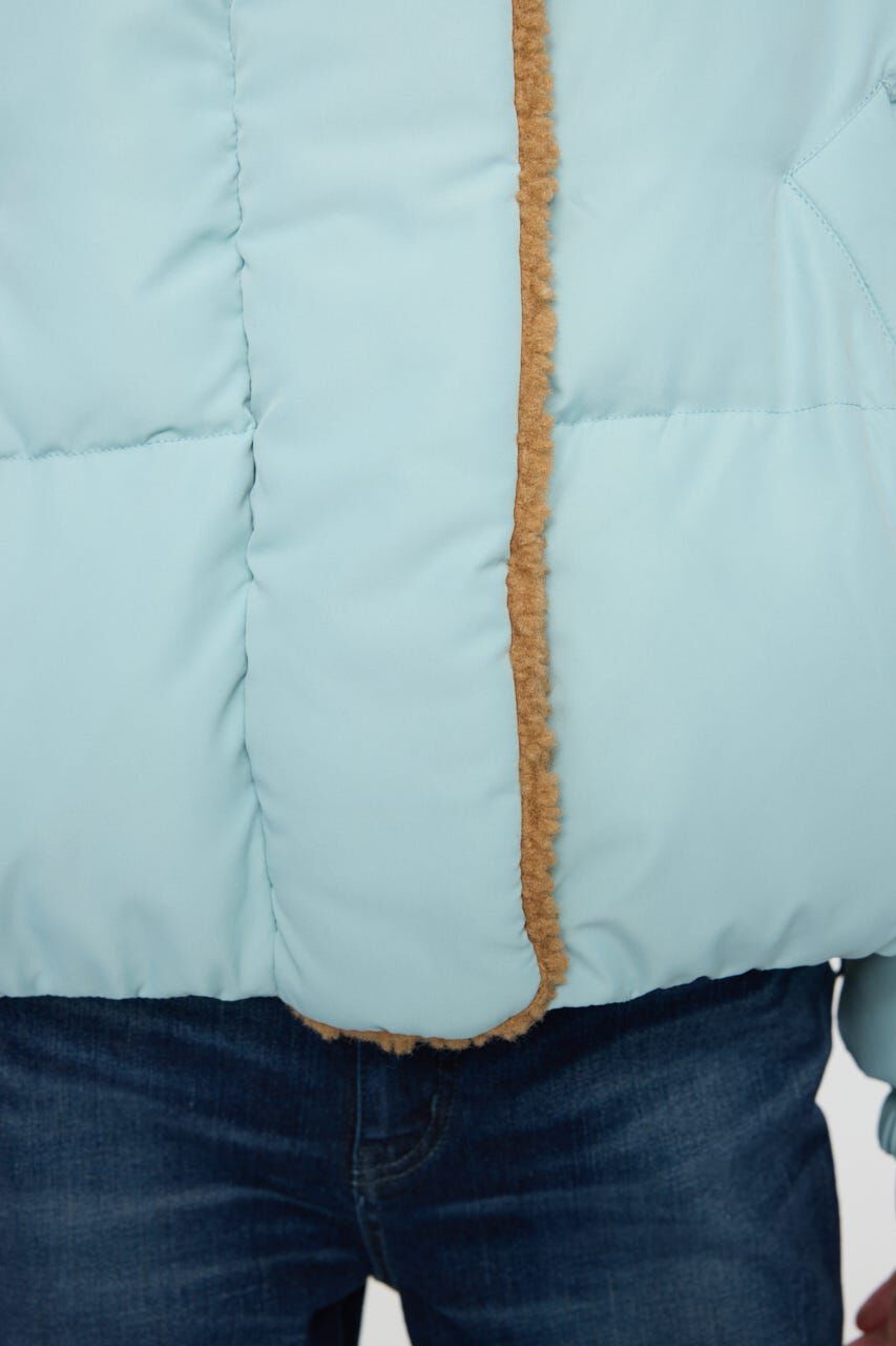MOUSSY「STAND COLLAR PUFFER ジャケット」|ブルゾン・スタジャン|