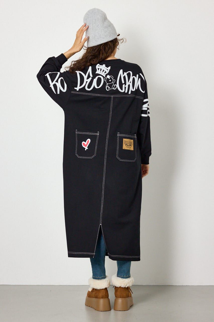 RODEO CROWNS「BRIDGE BEAR カラーステッチワンピース」|ワンピース|