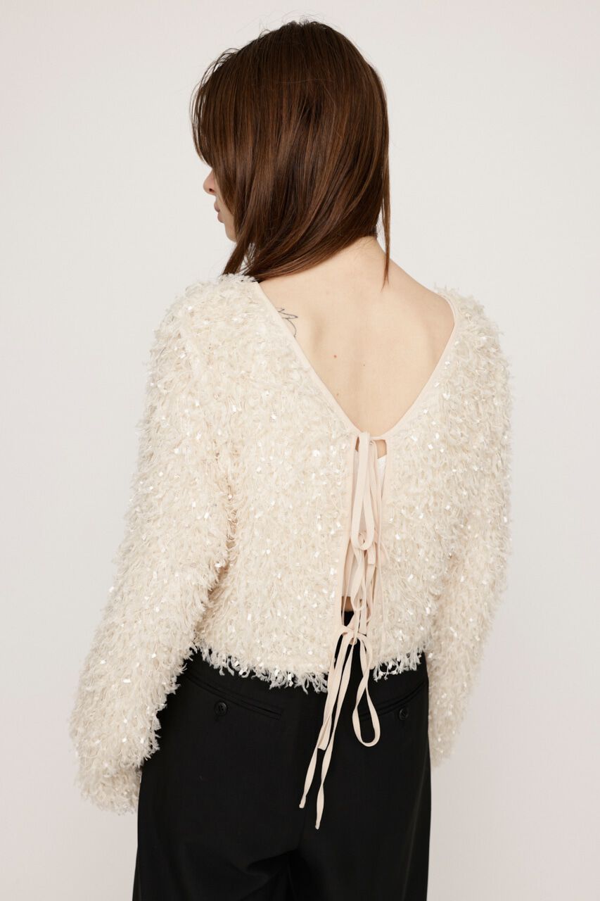 SLY「2WAY SHAGGY YARN トップス」|Tシャツ・カットソー|