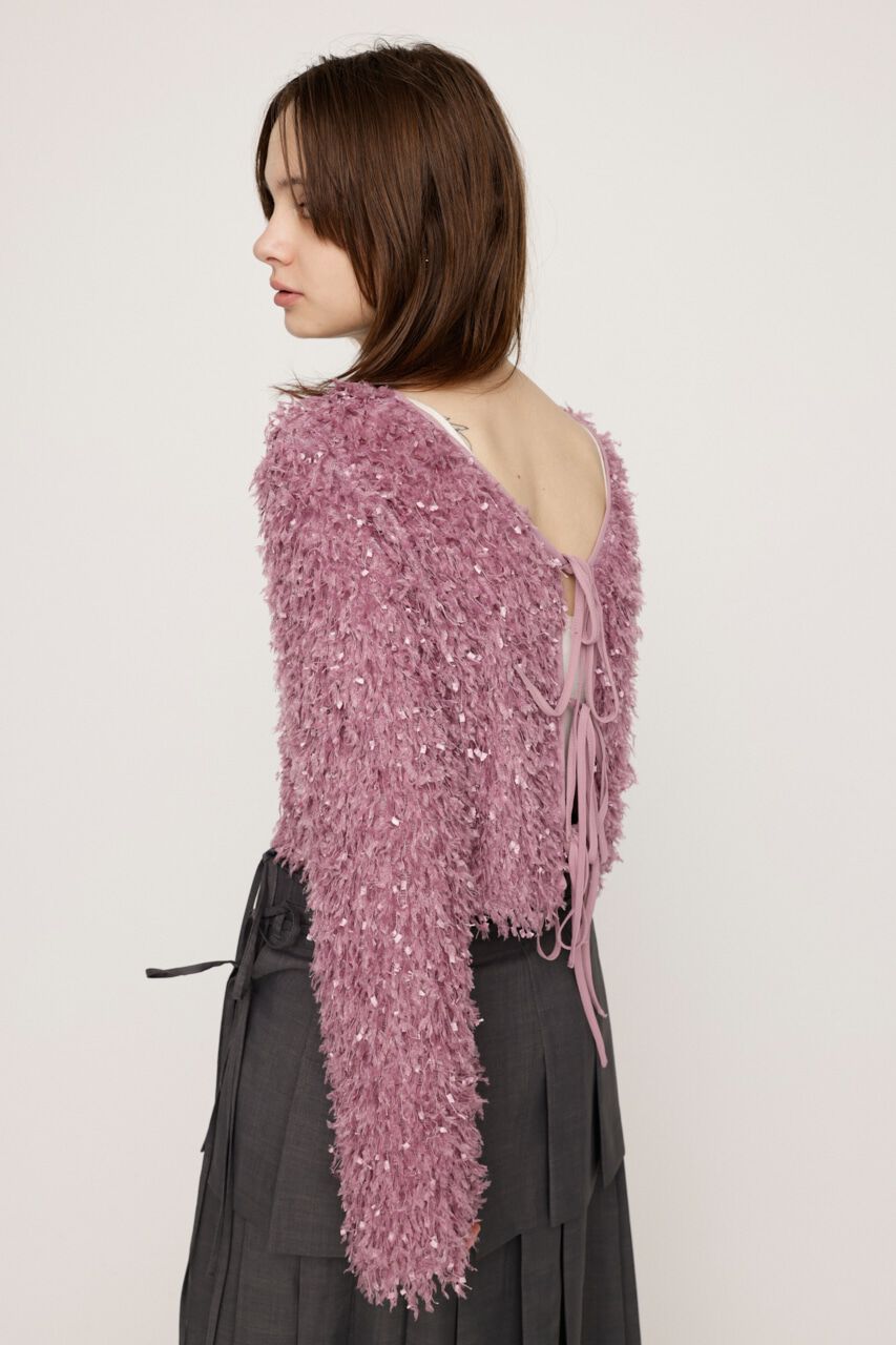 SLY「2WAY SHAGGY YARN トップス」|Tシャツ・カットソー|