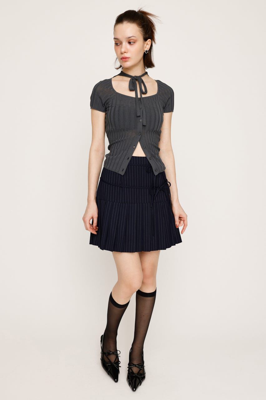SLY「DOUBLE RIBBON PLEATS スカート」|スカート|
