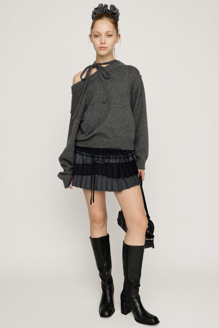 SLY「WRAP PLEATED スカート」|スカート|