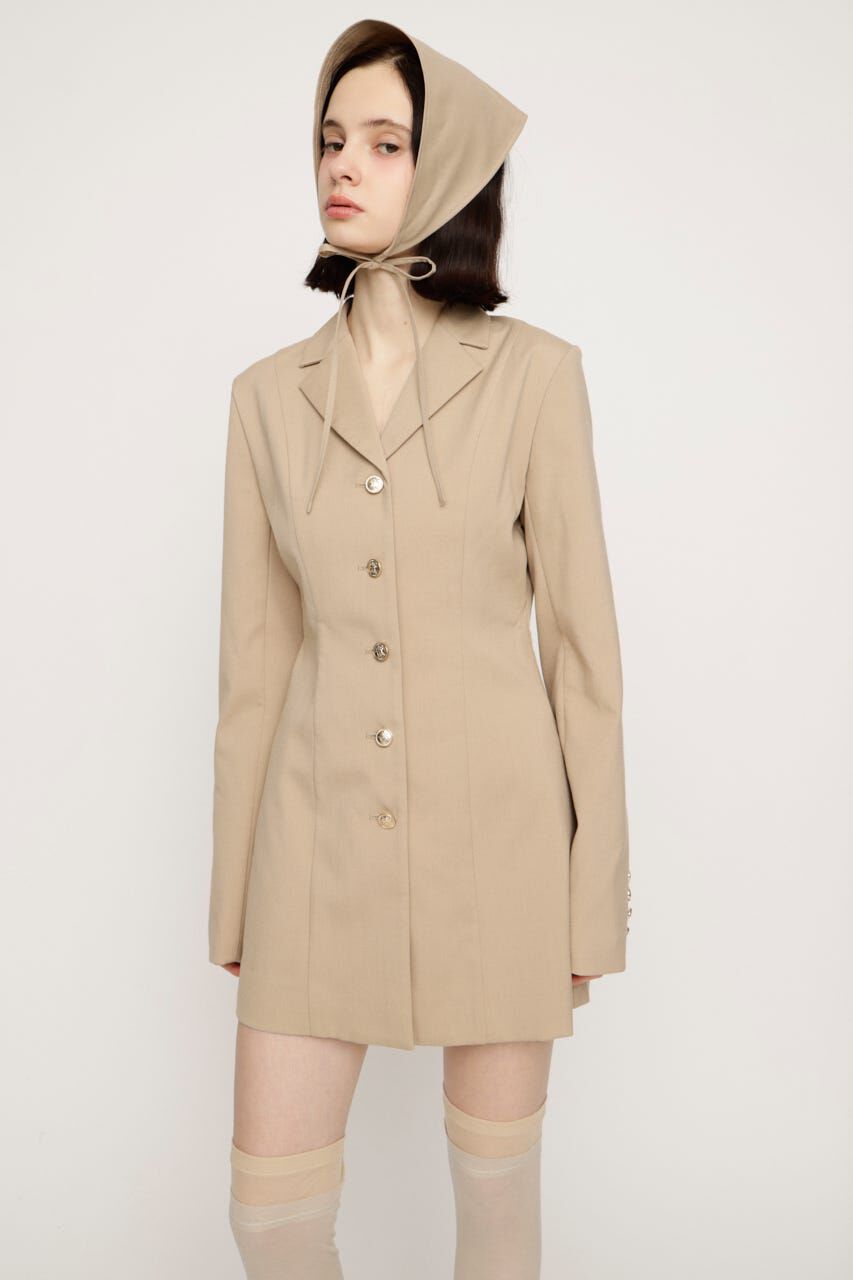 SLY「TAILORED ショートワンピース」|ワンピース|