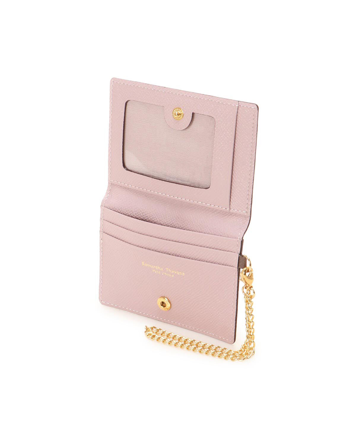 Samantha Thavasa Petit Choice「インサイドバイカラー パスケース」|定期入れ|