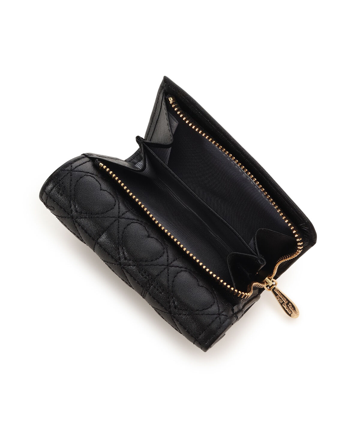 Samantha Thavasa Petit Choice「ハートキルティング折財布」|財布|