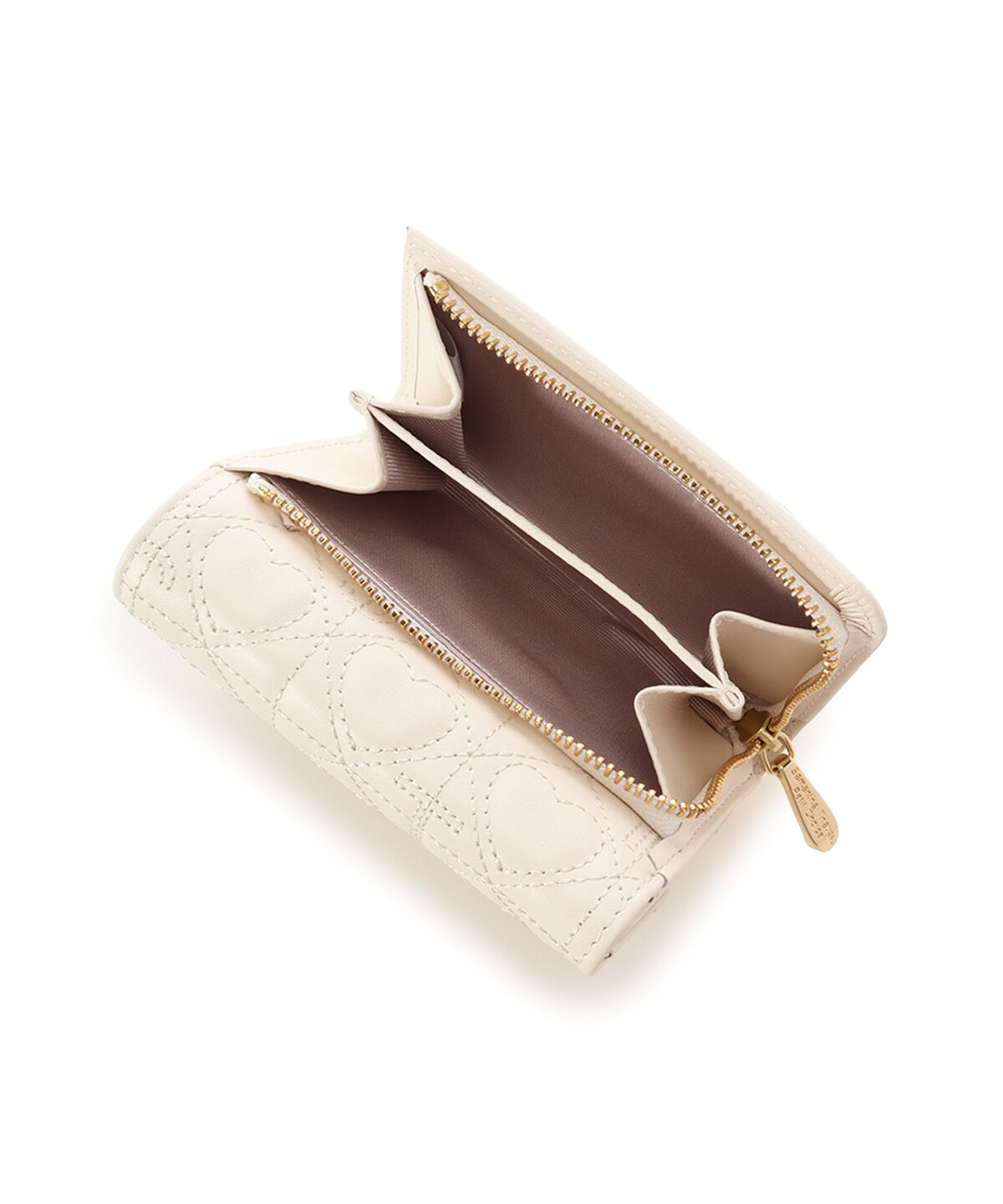 Samantha Thavasa Petit Choice「ハートキルティング折財布」|財布|