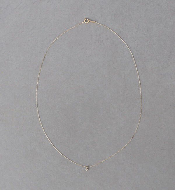 UNITED ARROWS「＜les bonbon＞K18 ダイヤモンド ネックレス」|ネックレス|