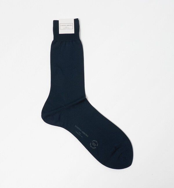 UNITED ARROWS「ソリッド ソックス」|ソックス|NAVY
