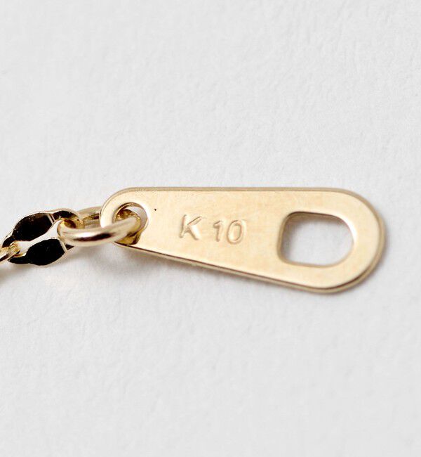 UNITED ARROWS「＜les bonbon＞K10 VICTORIA チェーン ネックレス65」|ネックレス|