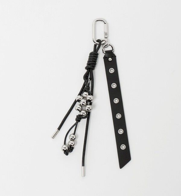 OSOI「＜OSOI＞KNOTTY KEY RING キーリング」|キーケース|BLACK