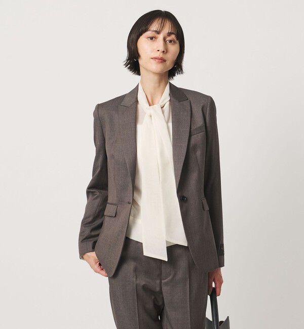 UNITED ARROWS「マナード ボウタイ ブラウス」|シャツ・ブラウス|
