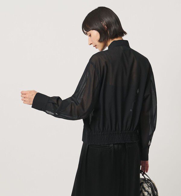 UNITED ARROWS「マナード ボウタイ ブラウス」|シャツ・ブラウス|