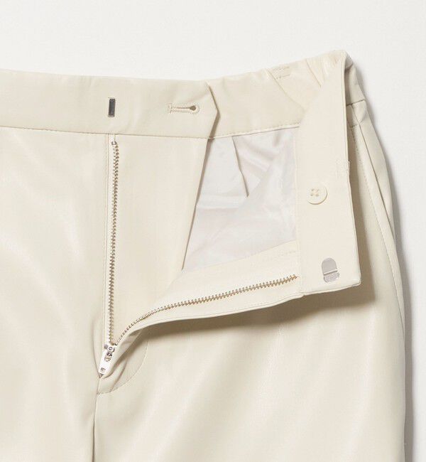 UNITED ARROWS「レザーライク ワイドパンツ」|その他|