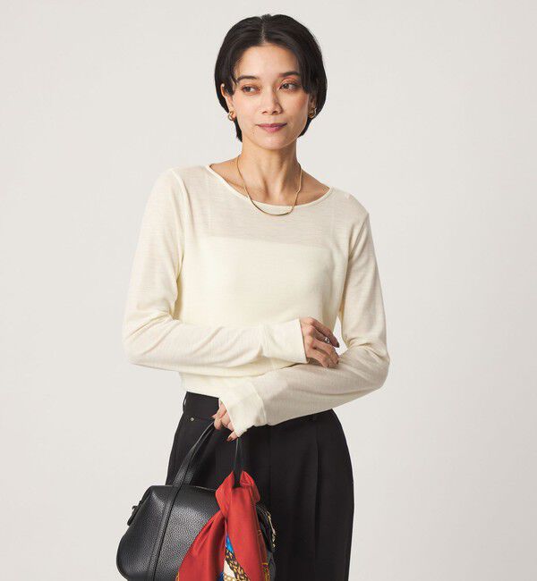 UNITED ARROWS green label relaxing「フライス クルーネック カットソー」|Tシャツ・カットソー|