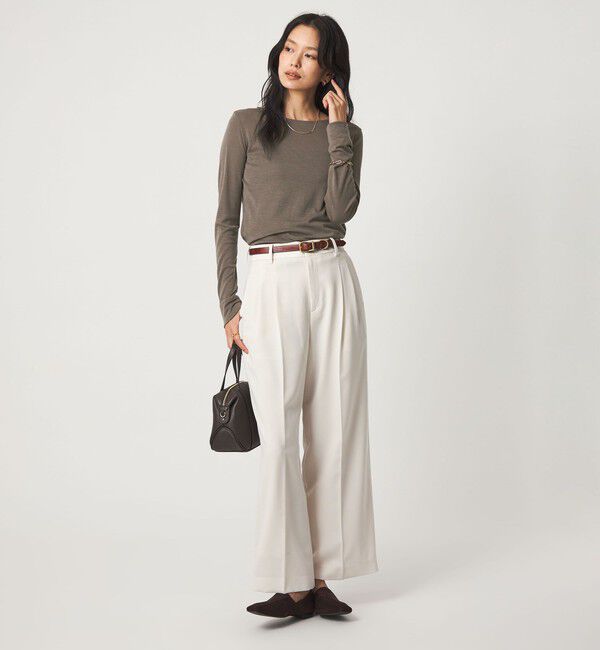 UNITED ARROWS green label relaxing「フライス クルーネック カットソー」|Tシャツ・カットソー|