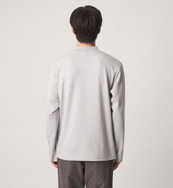 UNITED ARROWS green label relaxing「【WEB限定】JUST fit ウォームブレンド モックネック 長袖 カットソー -吸湿発熱-」|Tシャツ・カットソー|