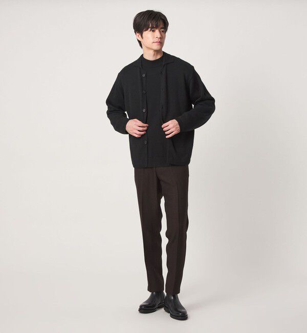 UNITED ARROWS green label relaxing「【WEB限定】JUST fit NBL ポロエリ カーディガン」|カーディガン|