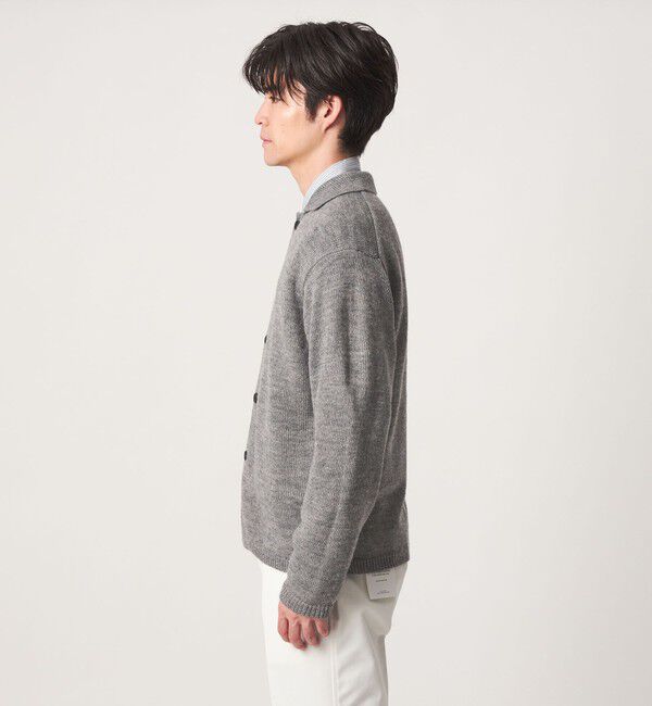 UNITED ARROWS green label relaxing「【WEB限定】JUST fit NBL ポロエリ カーディガン」|カーディガン|