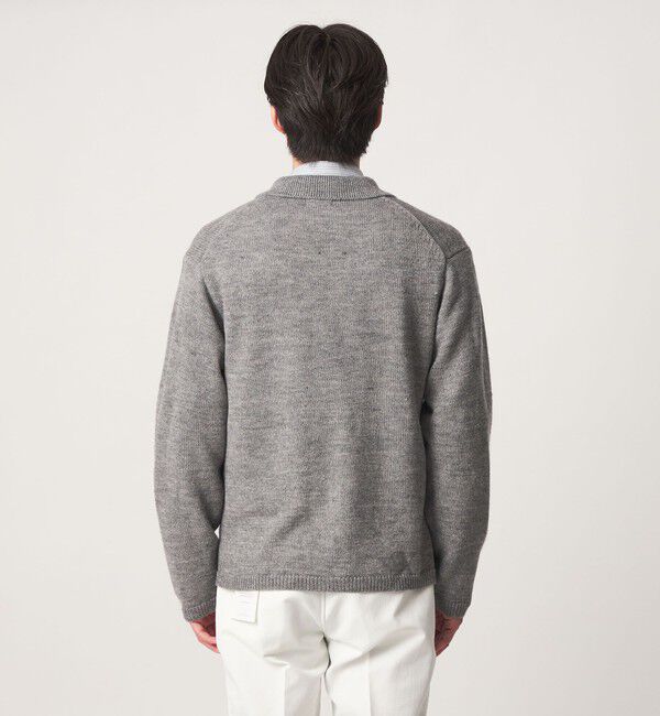 UNITED ARROWS green label relaxing「【WEB限定】JUST fit NBL ポロエリ カーディガン」|カーディガン|