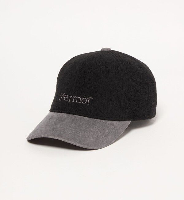 UNITED ARROWS green label relaxing「【別注】＜Marmot＞フリース 2カラー キャップ」|キャップ・キャスケット|BLACK