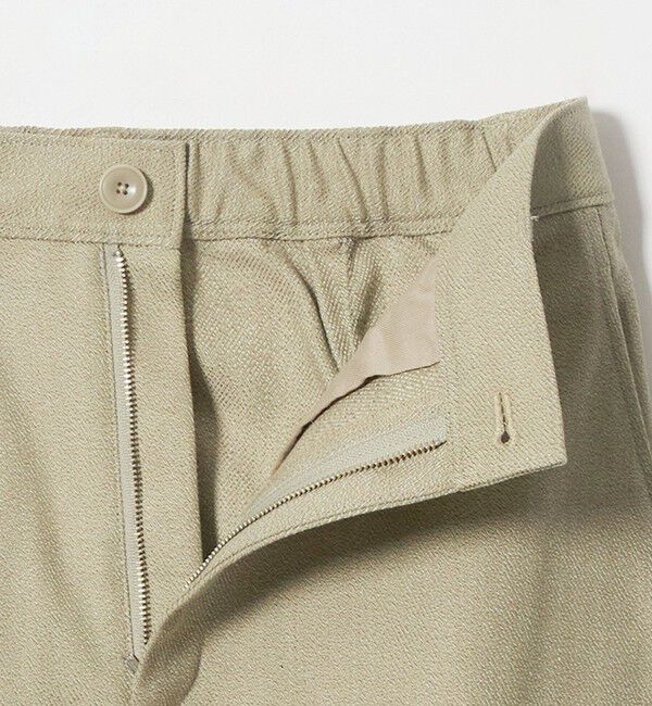 UNITED ARROWS green label relaxing「メランジ カルゼ スカート」|台形|