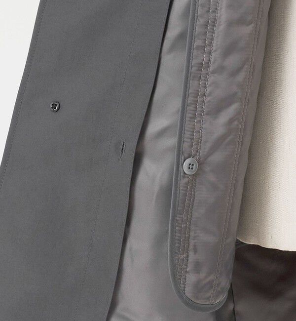 UNITED ARROWS green label relaxing「A+ ポリエステル ミノテック 2WAY バルカラー ステンカラーコート -撥水・防風・保温-」|ステンカラーコート|