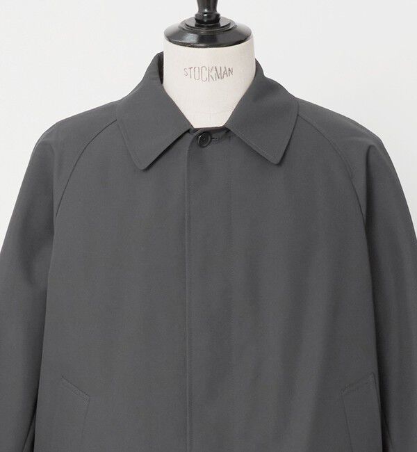 UNITED ARROWS green label relaxing「A+ ポリエステル ミノテック 2WAY バルカラー ステンカラーコート -撥水・防風・保温-」|ステンカラーコート|