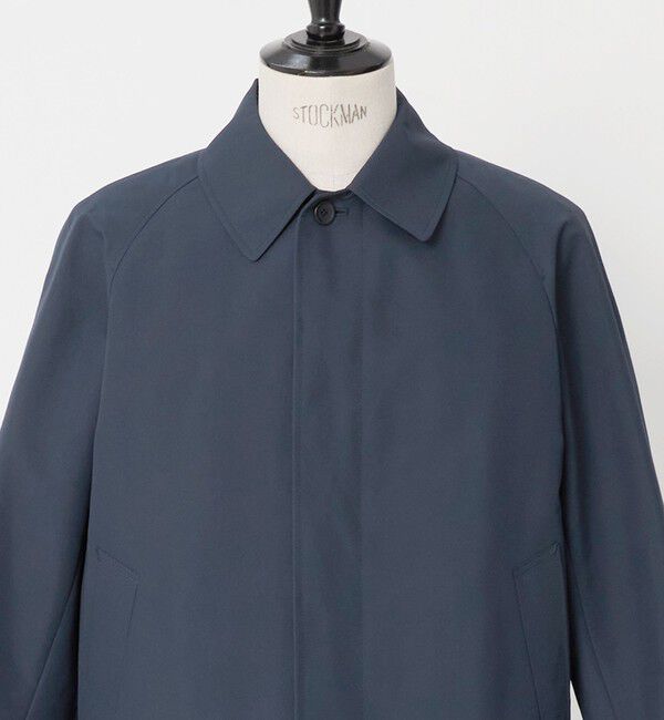 UNITED ARROWS green label relaxing「A+ ポリエステル ミノテック 2WAY バルカラー ステンカラーコート -撥水・防風・保温-」|ステンカラーコート|