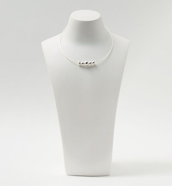 BEAUTY&YOUTH UNITED ARROWS「＜ERICKA NICOLAS BEGAY＞SHINY 5ボール ネックレス」|ネックレス|