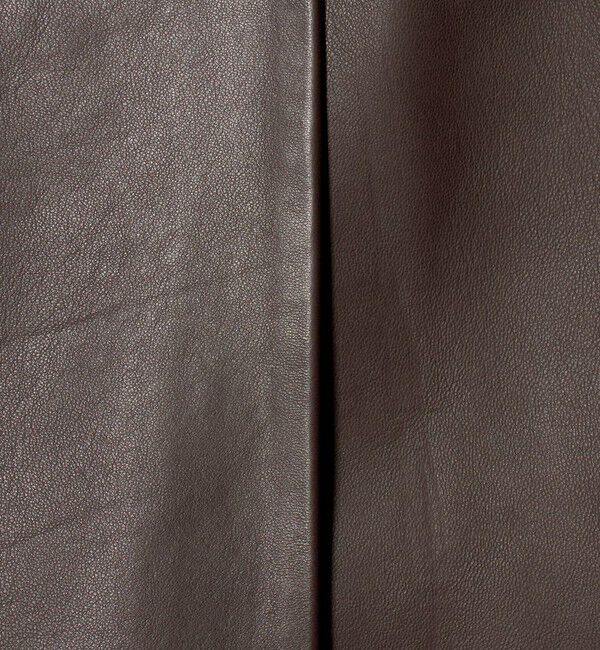STEVEN ALAN「＜Steven Alan＞レザー ラップ ミニスカート」|スカート|