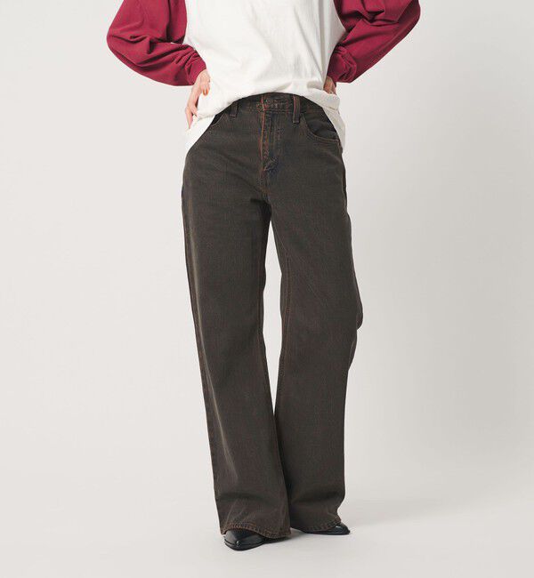 BEAUTY&YOUTH UNITED ARROWS「【国内EXCLUSIVE】＜Levi's＞LOOSE BOOT デニムパンツ」|デニム|DK.BROWN