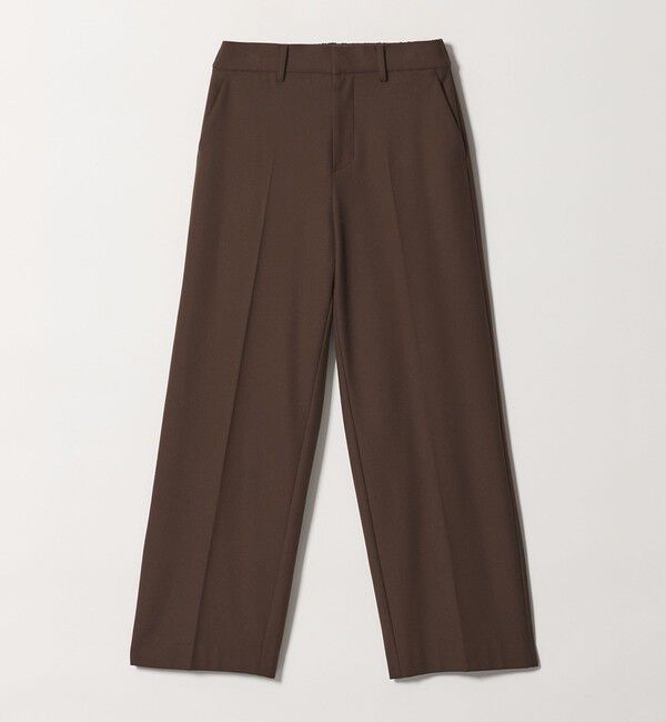 BEAUTY&YOUTH UNITED ARROWS「裏起毛バックゴム ストレートパンツ ウォッシャブル」|スラックス|