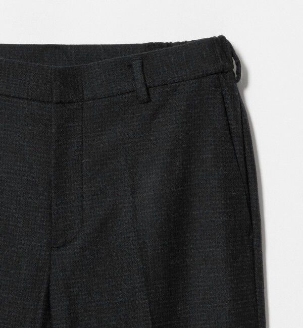 BEAUTY&YOUTH UNITED ARROWS「ストレッチ サキソニー ノープリーツ テーパードパンツ NO.2 セットアップ対応」|チノ|