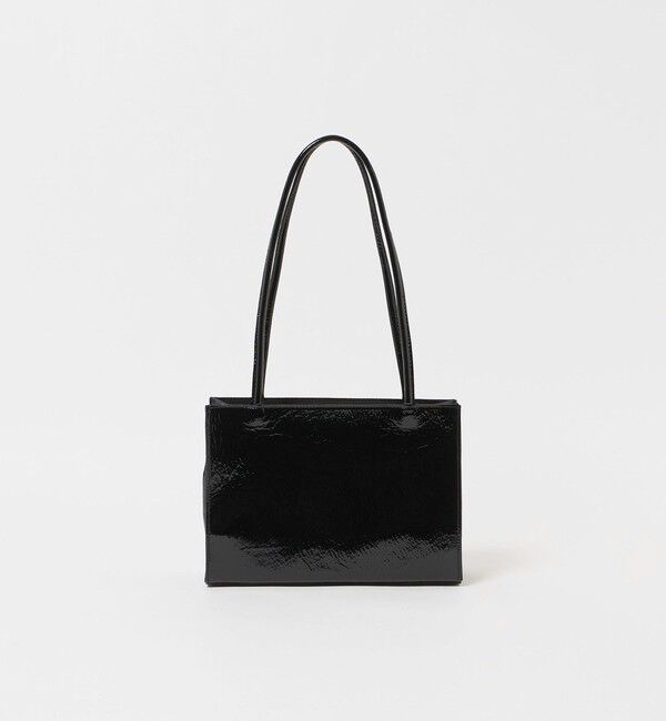 STEVEN ALAN「＜Steven Alan＞エナメル ボックス ショルダー バッグ」|その他|BLACK