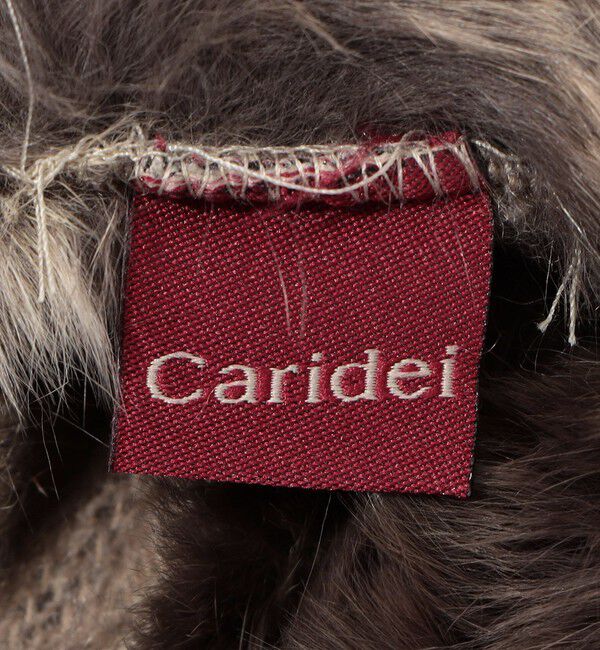 TOMORROWLAND GOODS「CARIDEI ファーコンビグローブ」|手袋|
