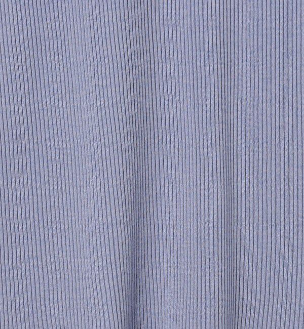 DES PRES「シルクコットンリブ クルーネックプルオーバー」|Tシャツ・カットソー|