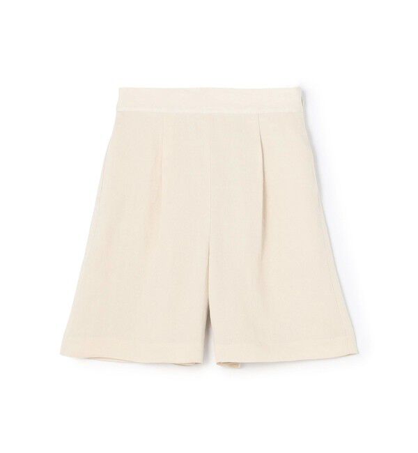 Ballsey「コードレーン タックキュロットパンツ」|キュロット|41 ライトベージュ