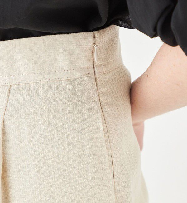 Ballsey「コードレーン タックキュロットパンツ」|キュロット|