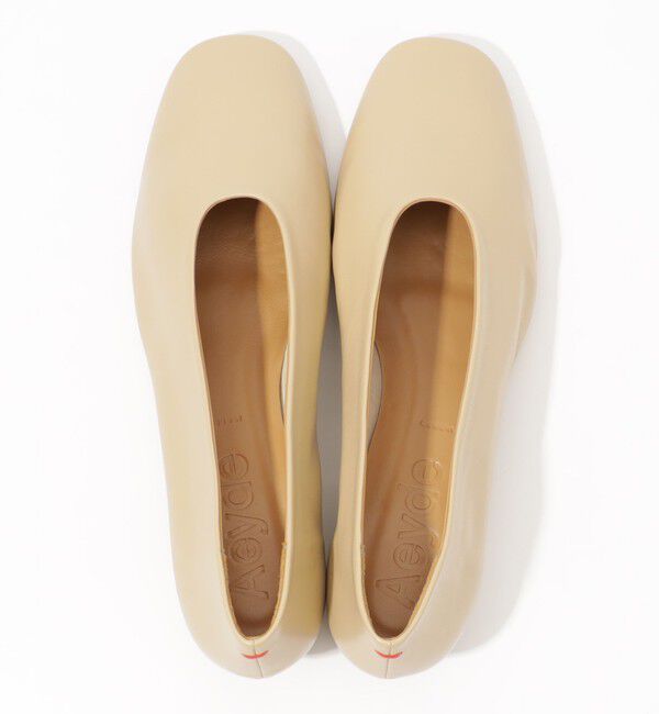 TOMORROWLAND GOODS「Aeyde DELIA ナッパレザー ローヒールパンプス」|パンプス|