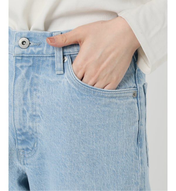 SLOBE IENA「《3サイズ展開/追加6》LE DENIM ストレートデニムパンツ」|デニム|