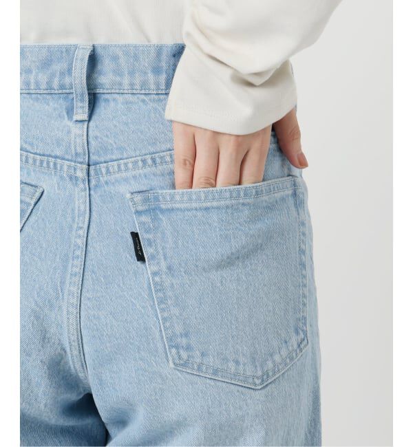 SLOBE IENA「《3サイズ展開/追加6》LE DENIM ストレートデニムパンツ」|デニム|