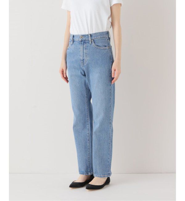 SLOBE IENA「《3サイズ展開/追加6》LE DENIM ストレートデニムパンツ」|デニム|