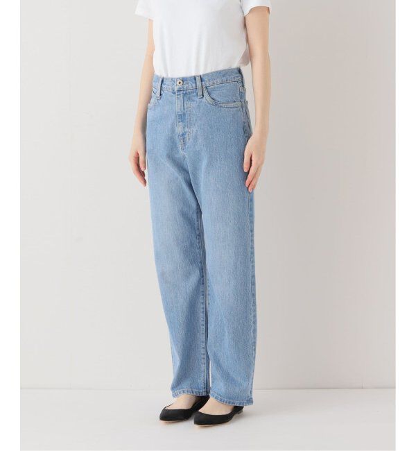 SLOBE IENA「《3サイズ展開/追加6》LE DENIM ストレートデニムパンツ」|デニム|