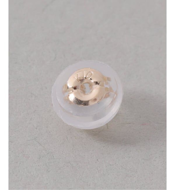 Lilas by Spick&Span「ライトアメジストスタッドピアス K10（両耳）」|ピアス|