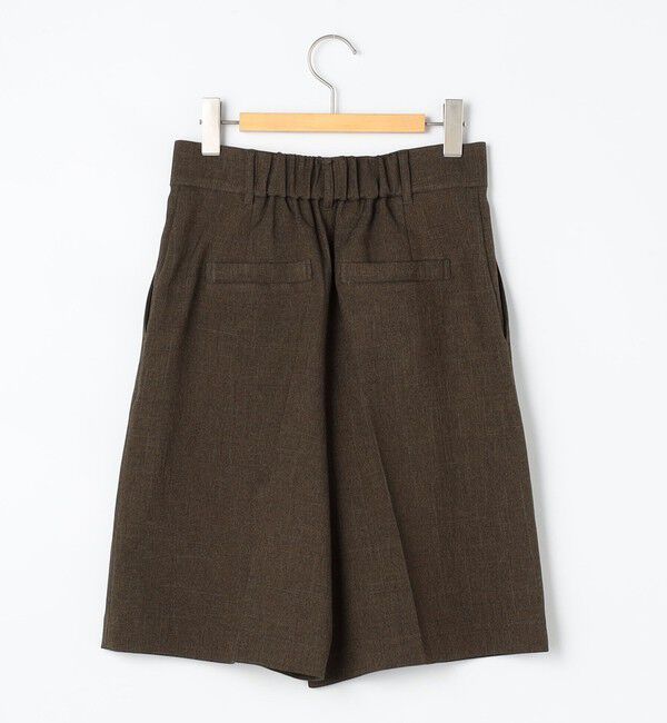 NOLLEY'S「《セットアップ対応》ウォッシャブルウール調ストレッチハーフパンツ」|その他|
