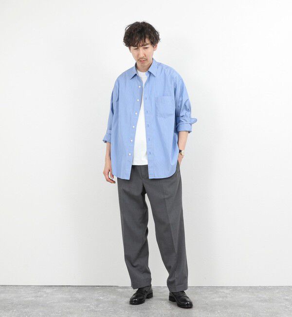 NOLLEY'S goodman「ウォッシャブルウールワイドスラックス 26SS」|スラックス|