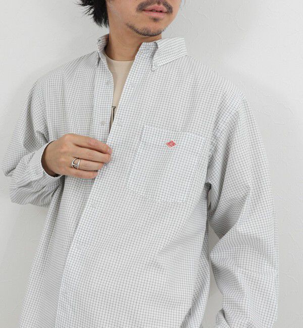 NOLLEY'S goodman「【DANTON/ダントン】DT-B0293POD DOT BUTTON B.D. SHIRT LS 26SS」|シャツ・ブラウス|