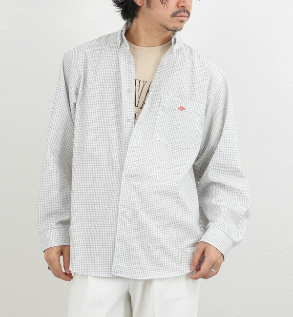 NOLLEY'S goodman「【DANTON/ダントン】DT-B0293POD DOT BUTTON B.D. SHIRT LS 26SS」|シャツ・ブラウス|