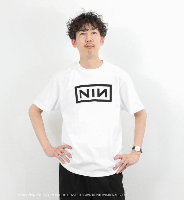 NOLLEY'S goodman「【GOOD ROCK SPEED】Nine Inch Nails バンド プリントTシャツ 26SS」|Tシャツ・カットソー|